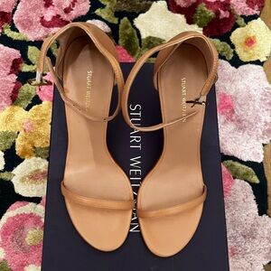 NEVER WORN Stuart Weitzman Nudistsong - Tan leather